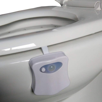 MX0188 LED lampička do WC, noční světlo s pohybovým čidlem
