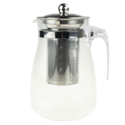 LUT1557 ŽÁRUVZDORNÝ DŽBÁN S KOVOVÝM VÍKEM NA VAŘENÍ 900 ML