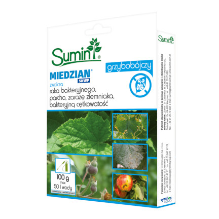 SUM7 – měděný fungicid, 50 wp, 100 g