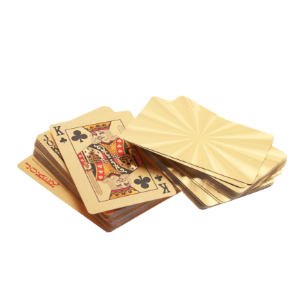MM41 plastové hrací karty, zlaté, exkluzivní pokerový balíček