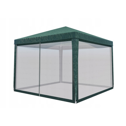 TG77594-1 ZAHRADNÍ STAN KOMERČNÍ PAVILON 3X3M S MOSKYTIÉROU ALTÁN PRO ZAHRADNÍ TERASU