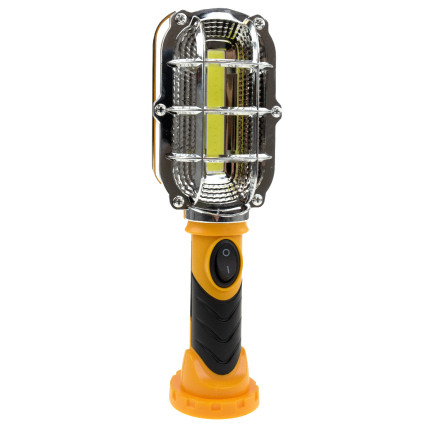 TG56630 – profesionální dílenská lampa, svítilna s magnetickým háčkem, LED, kanálová, baterie AAA, R6