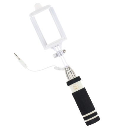 NN91 selfie tyč s kabelem, monopod, Bluetooth