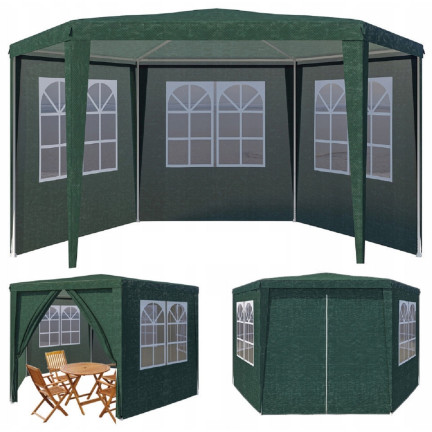 TG77597-1 zahradní stan, prodejní pavilon, altán do zahrady nebo na terasu, 2 x 2 x 2,5 m