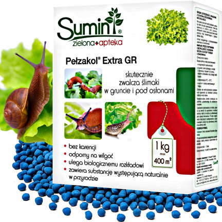 SUM22 molufries 5 GB 1 kg sumin, přípravek proti šnekům, prostředek na hubení šneků, šnekovrah