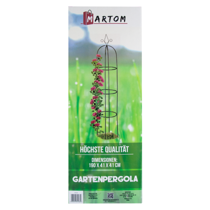 PERG-N0309 ZAHRADNÍ PERGOLA Sloupek na popínavé květiny 190 cm