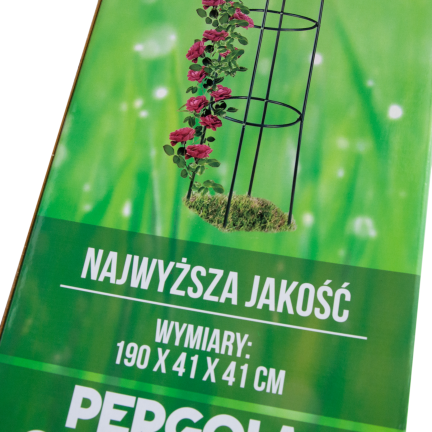 PERG-N0309 ZAHRADNÍ PERGOLA Sloupek na popínavé květiny 190 cm