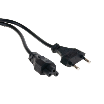 PK2 napájecí kabel k notebooku, kabel s konektorem typu „čtyřlístek“