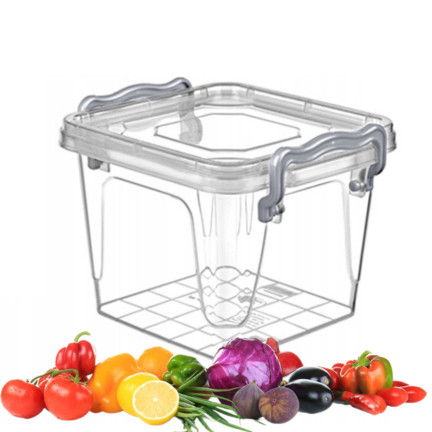 HOB021128 Plastová dóza na potraviny MULTI BOX 0,55 l QUADRAT