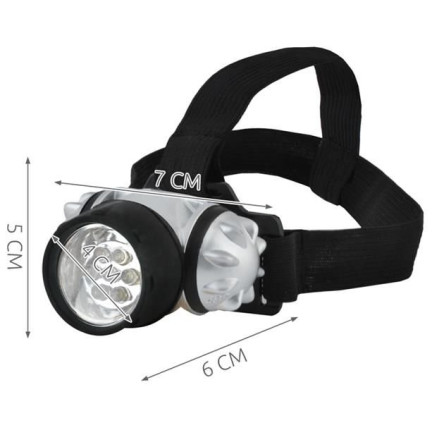 JJ84 čelovka s 7 LED diodami