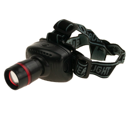 PT36 LED čelovka s zoomem a diodou Cree, 3 W