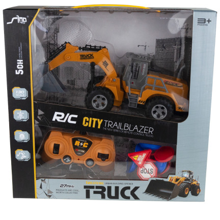 TG67275 RC bagr s dálkovým ovládáním + značky