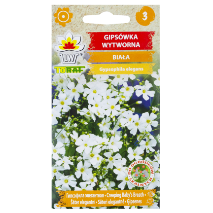 R4584 GYPSOPHILA BÍLÁ 1G SEMENA GYPSOPHILA KVĚTINY PRO ZÁHONY SKALKY