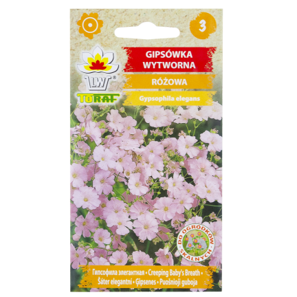R4591 RAFINOVANÁ RŮŽOVÁ GYPSOPHILA 1G KVĚT SEMENE ROČNÍK