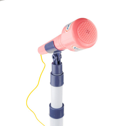 RJ2835 karaoke mikrofon na stojanu, disco koule, MP3, pro děti – malá hvězda