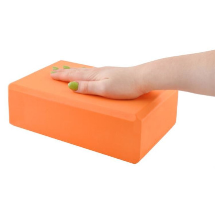 RR93P kostka na jógu, oranžová, barevná