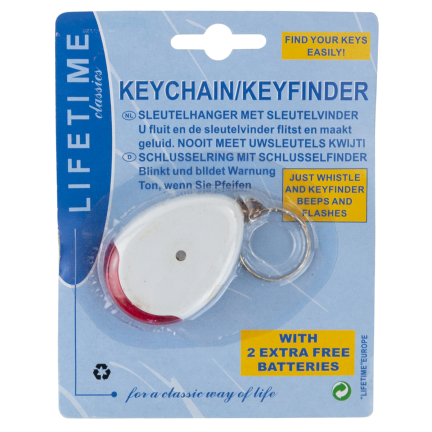 RT8 Keyfinder – přívěsek na klíče reagující na zvuk