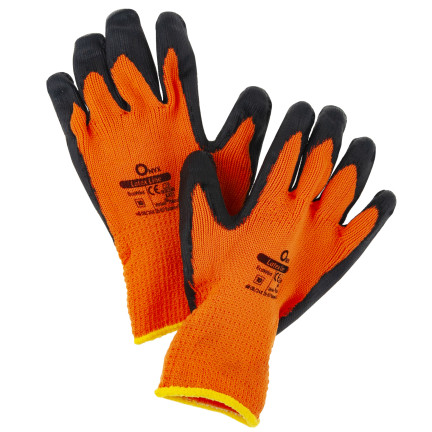 RZ417 ZATEPLENÉ PRACOVNÍ RUKAVICE S LATEXOVÝM POVLAKEM ECOWINT VERKEN