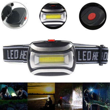 RR65 čelovka, LED čelovka, COB LED svítilna