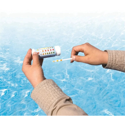 58142 Tester pH vody 3v1 pro kontrolu alkalinity a chlóru