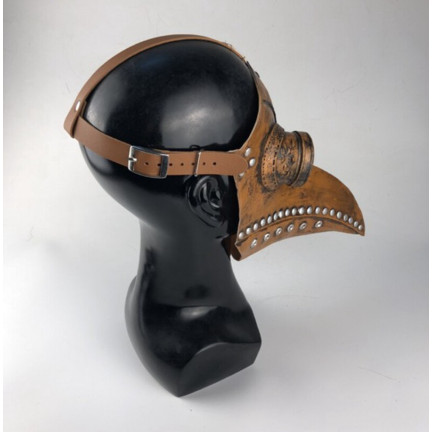 Maska doktora Moru, steampunk, s dlouhým zobákem, kostým, Halloween