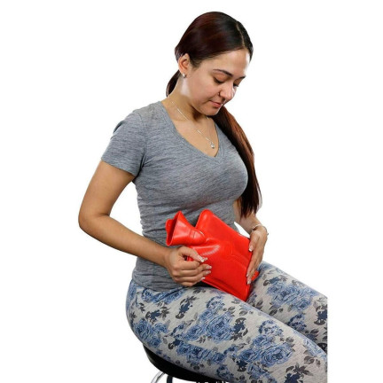 Ohřívač na horkou vodu, gumový ohřívač, s uzavíratelným uzávěrem, 1,5 l
