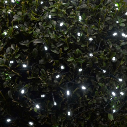 LED světýlka 500 l, studená bílá, vánoční stromečková, sváteční, pro vnitřní i venkovní použití, 3+25 m