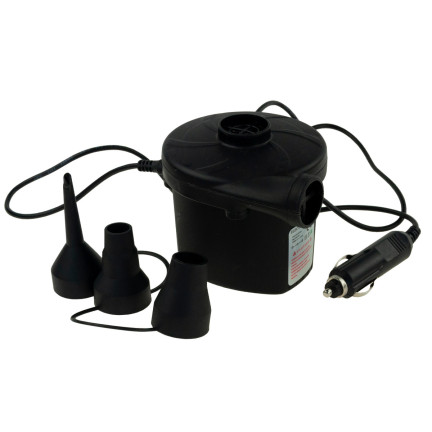 SP43 elektrická pumpa na bazén, míče, matrace, 12 V + nástavce na kolo a auto