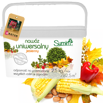 SUM69 – univerzální podzimní hnojivo 2,5 kg, optimální složení, víceprvkové hnojivo