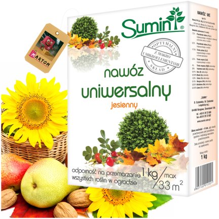 SUM70 sumin – univerzální podzimní hnojivo 1 kg, optimální složení