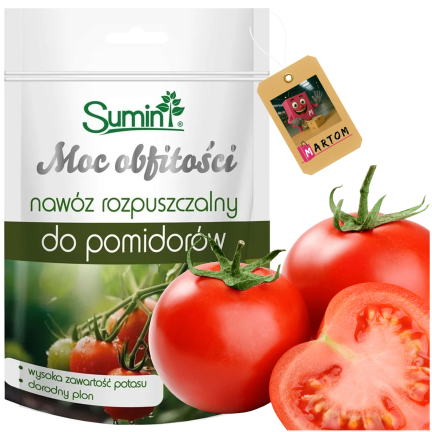 SUM78 – rozpustné hnojivo pro rajčata a papriky, 250 g – síla hojnosti, bohatá úroda