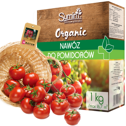 SUM79 organické hnojivo pro rajčata a zeleninu, Sumin Organic, 1 kg, BIO granulované