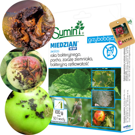 SUM7 – měděný fungicid, 50 wp, 100 g