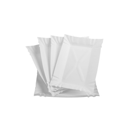 ARP8000, sada 20 ks papírových podnosů na grilování a piknik, 20 × 13,5 cm