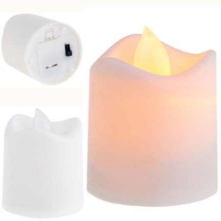 TG29567 LED svíčka, lampička, náplň do svícnu, svícen na čajové svíčky + baterie