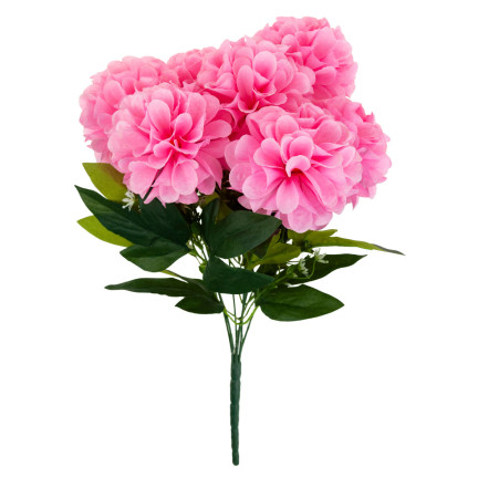 CV31148-3 dahlie, kytice umělých dahlíí, dahlia v kytici, růžové květy, krásné jako živé