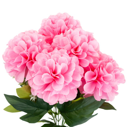 CV31148-3 dahlie, kytice umělých dahlíí, dahlia v kytici, růžové květy, krásné jako živé
