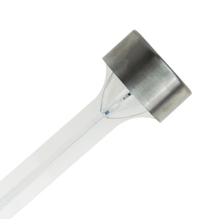 TG60448 solární svítidlo, zahradní zapichovací LED lampa, průhledná, solární sloupek se senzorem