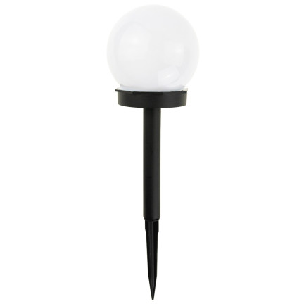 TG47830 solární zahradní lampy, kulová solární zahradní LED lampa, bílá, do zahrady
