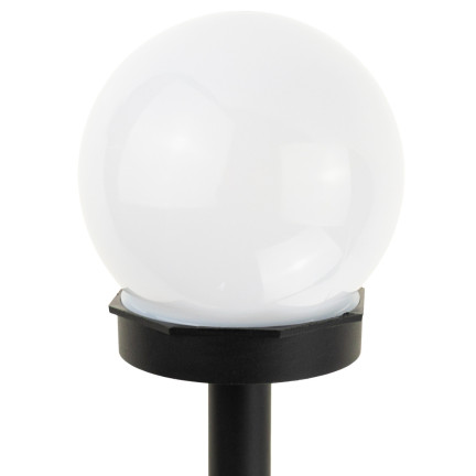 TG47830 solární zahradní lampy, kulová solární zahradní LED lampa, bílá, do zahrady