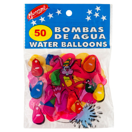 TG48073 vodní bomby, balónky, barevné vodní balónky, sada 50 ks, Śmingus-Dyngus