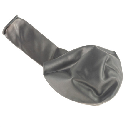 TG53243-3 stříbrné a šedé balónky, 100 kusů, sada, metalické, narozeniny, svatba, latexové