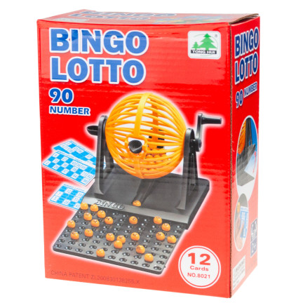 TG55506 – bingo, rodinná hra, loterie, losovací stroj