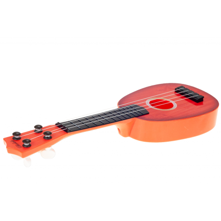 TG55528 bicí + kytara hudební sada s ukulele, bubny, činel a paličky pro děti