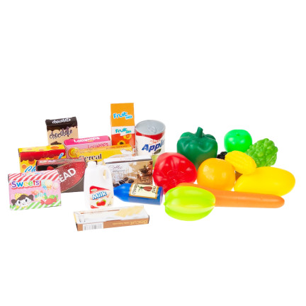 TG55682 nákupní vozík s příslušenstvím, supermarketový košík