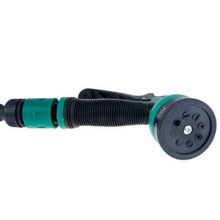 TG56042 zahradní hadice s navíjecím mechanismem a pistolí na 15m cívce