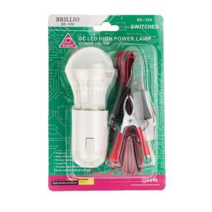 TG56137 LED žárovka na svorky pro auto, baterii, kempování