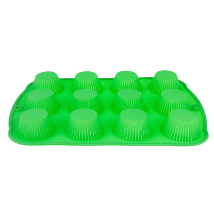 TG56209 silikonová forma na muffiny a koláčky, plech na pečení, 12 ks