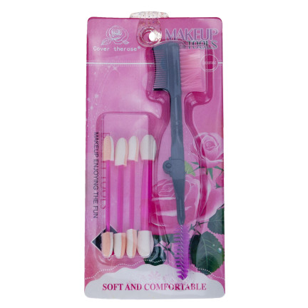 TG56470 sada štětců na oční make-up, oční stíny, obočí a řasy