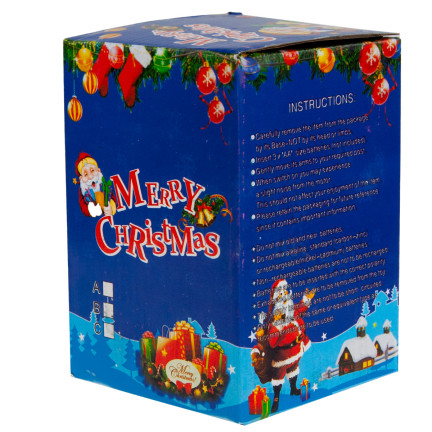 TG59735 čepice Santa Clause, hrající, tančící, vtipná, vánoční